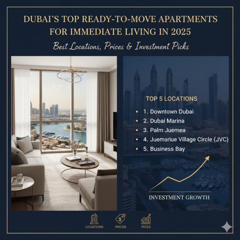 Ready-to-Move Apartments in Dubai